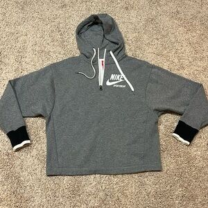 Grey Nike Hoodie (Size S)